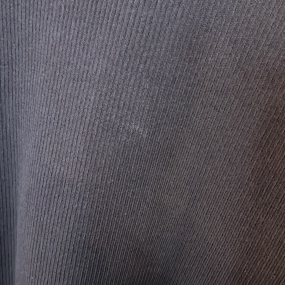 Dark Brown, Lattice Trim, Short Sleeve Sweater by Reality Plus 1X NWT - Picture 15 of 15